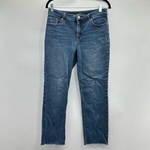Chico's The So Lifting Collection Ankle Denim Jeans Size 6